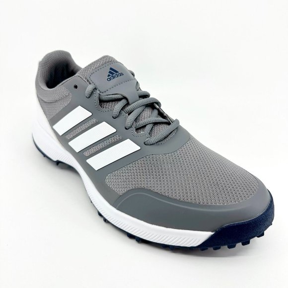 Adidas Tech Response SL Grey White Mens Spikeless Golf Shoes EG5312 - Picture 2 of 6